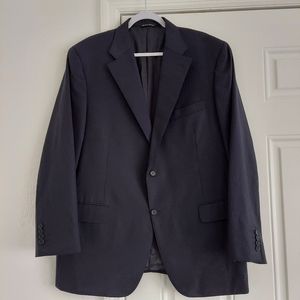 Canali Pinstripe Wool Blazer